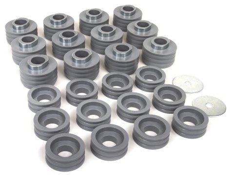 Daystar Body Mount Kits KF04051KV Bushings, 99-05 Ford Excursion Mounts; Kevlar