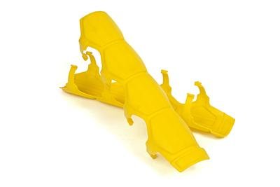 Daystar Shock and Steering Stabilizer Armors KU71112YL Boots, Armor, 10.000 in., Yellow, Pair