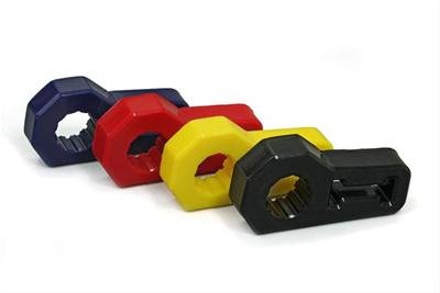 Daystar Hi-Lift Jack Handle Isolators KU71071YL Isolator, Polyurethane, Yellow, Secures/Quiets to Jack, Brand, Each