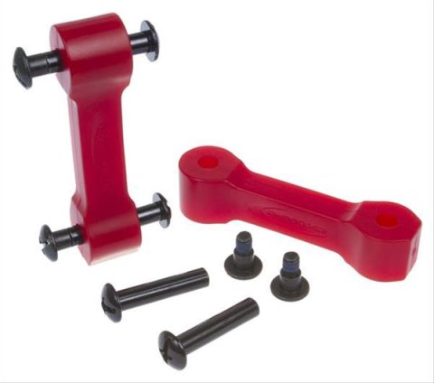 Daystar Safety Hood Latches KJ09146RE Wrangler, Upgraded Latch, Red, Jeep, Kit
