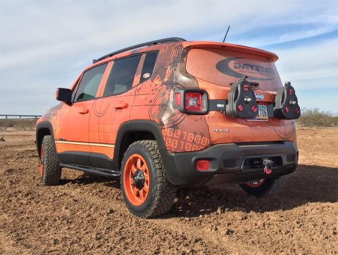 Daystar Cam Can Double Mount Kits KJ50020BK Fuel Holders, Mount, Steel, Black Powdercoated, Jeep, Each