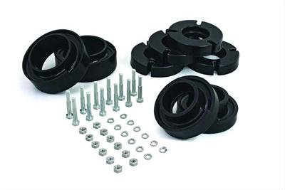 Daystar Comfort Ride Suspension Lift Kits KF09110BK Coil Spring Spacers, Durathane, 2 in. Lift, Black, Front, Ford, Pickup, SUV, RWD, 4WD, Pair