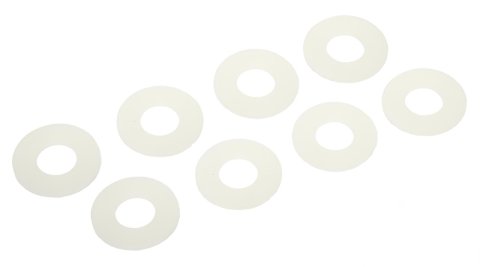 Daystar D-Ring Washers KU71074GD Washers, Polyurethane, Glow in the Dark, 3/4 in. Shackles, Set of 8