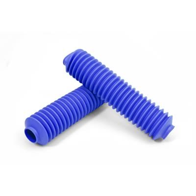 Daystar MX Fork Boots MX00069RB Boots, MX, Poly-Vinyl, Royal Blue, Pair