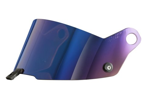 Stilo Replacement Shields YA0806ABP Helmet Shields, Replacement, ST5 FN/GT Series, Dark Blue Iridium, Anti-fog Coating, Each
