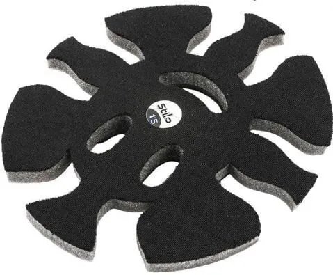 Stilo Replacement Crown Pads YA0828MM15 Helmet Liners, ST5, Pad, 15mm Thick, Black, Each