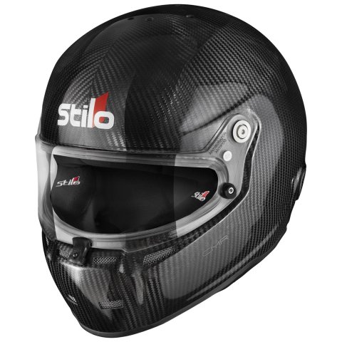 Stilo Carbon CMR Karting Helmets AA0722AH1P57 Helmet, CMR, Full, Fiber, Clear Shield, Snell CMR2016, No Graphic, Medium, Each