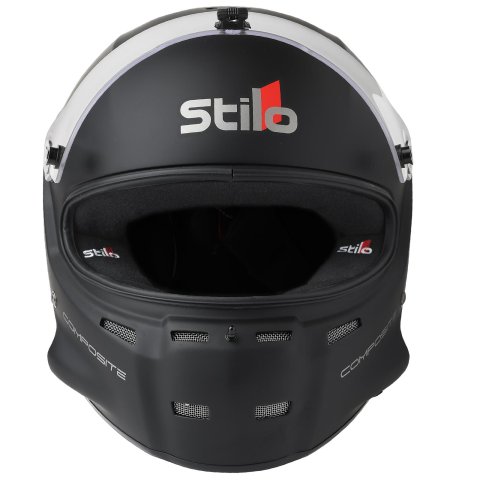 Stilo ST5 GT Composite Helmets AA0700AF2T610401 Helmet, Composite, Full, Matte Black, Clear Shield, Snell SA2020/FIA 8859-2020, EPS Liner, No Graphic, X-Large, Each