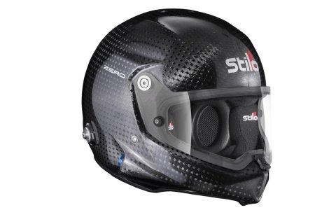 Stilo Venti WRX Dirt Zero 8860 Carbon Helmets AA0230BG3R61 Helmet, Carbon, Full, Fiber, Clear Shield, FIA 8860-2018, X-Large, Each