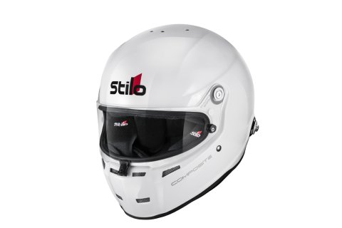 Stilo Helmets AA0710AF2T610101 ST5 FN COMP XL/61 WHITE W/BLK SA2020