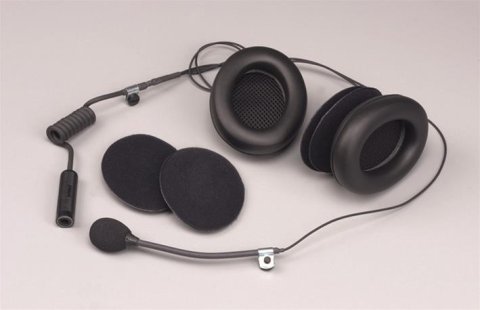 Stilo Helmet Communicators AE0104 WRC Intercom Kit with earmuffs for non-Stilo Open-Face Helmets