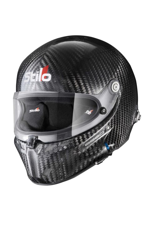 Stilo ST6 GT 8860-2018 Carbon Helmets AA0800AG1R59 Helmet, Carbon, Full, Gloss, Fiber, Snell SA2020, FIA 8860-2018, Clear Visor, Large, 59cm, EPS Liner, Each