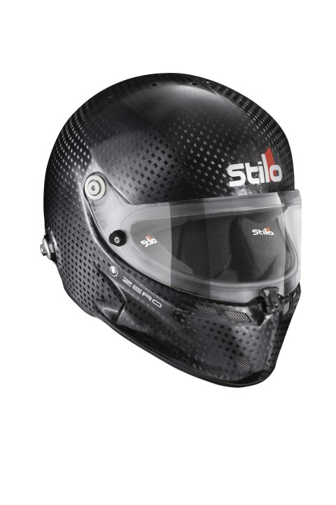 Stilo ST6 GT 8860-2018 Carbon Zero Helmets AA0800AG3R61 Helmet, Zero, Full, Gloss, Fiber, Snell SA2020, FIA 8860-2018-Zero, Clear Visor, X-Large, 61cm, EPS Liner, Each