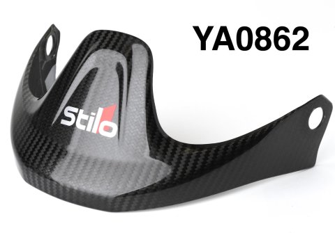Stilo ST5 Carbon Peak Visors YA0862 Helmet Visors, Peak, Fiber, ST5, Each