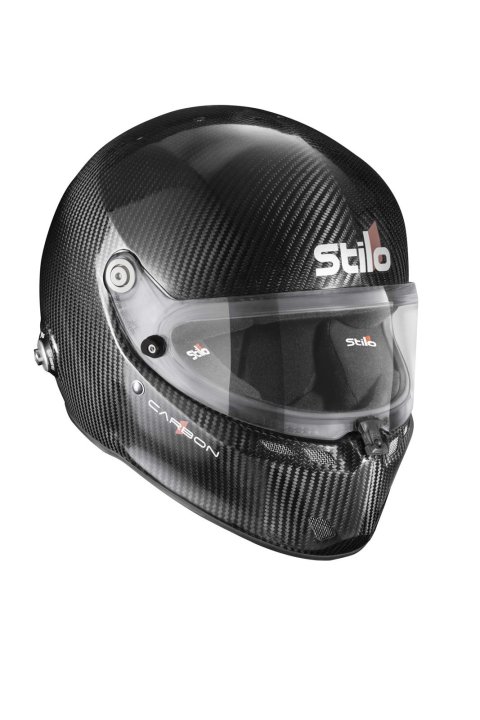 Stilo ST6 FN Carbon Helmets AA0810AF1V54 Helmet, Carbon, Full, Gloss, Fiber, Snell SA2020, FIA 8859-2018, Clear Visor, X-Small, 54cm, EPS Liner, Each