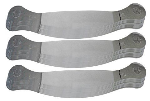 Stilo Helmet Visor Laminated Tear-offs 10252C Accessories, Tear-Offs, ST5, 2MM, Plastic, Clear, Large Tabs, 3 Packs of 10, Set