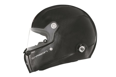 Stilo ST5 FN Carbon Helmets AA0710AF1T61 Helmet, Carbon, Full, Fiber, Clear Shield, Snell SA2020/FIA 8859-2020, EPS Liner, No Graphic, X-Large, Each