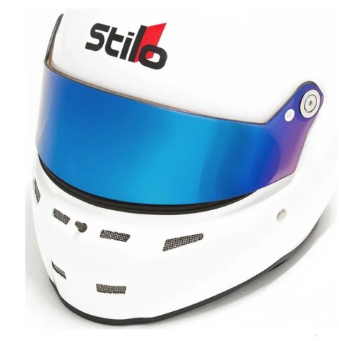 Stilo Helmet Components YA0836 Accessories, SHORT VISOR - IRIDIUM BLUE DAR