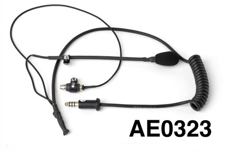 Stilo Helmet Communicator Accessories AE0323 Naked Ear Bud Ready Electronics GENTEX noise cancelling mag-dynamic BOOM mic - IMSA Connector