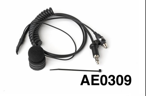 Stilo Helmet Communicator Accessories AE0309 Naked Ear Bud Ready Electronics - noise cancelling magnetic-dynamic mic - IMSA Connector