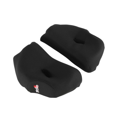 Stilo Replacement Cheek Pads YA0882MM35 Helmet Pads, VB CMR, 35mm, Black, Logo, Pair