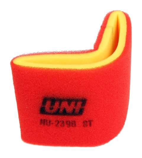 UNI Filter Multi-Stage Competition Air Filters UFI-NU-2398ST Filter, Competition, Foam, Red, Kawasaki, Each