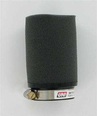 UNI Filter Clamp-On Snowmobile Pod Filters UFI-UP-6275S Air Filter, Pod, Clamp-On, Round Flanged Style, Foam, Black, Each