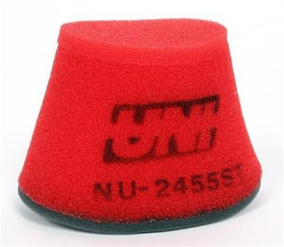 UNI Filter Multi-Stage Competition Air Filters UFI-NU-2455ST Filter, Competition, Foam, Red, Suzuki, Each