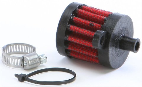 UNI Filter Push-In Crankcase Breather Filters UFI-UP-122 Element, Push-In, 0.375 in. i.d., 1.500 in. o.d., 1.500 in. Length, Each