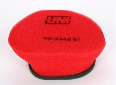 UNI Filter Multi-Stage Competition Air Filters UFI-NU-2446ST Filter, Competition, Foam, Red, Suzuki, Each