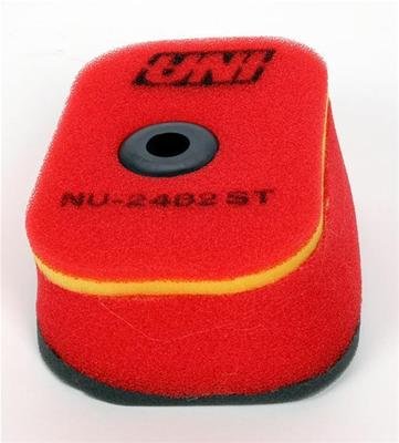 UNI Filter Multi-Stage Competition Air Filters UFI-NU-2482ST Filter, Competition, Foam, Red, Suzuki, Each