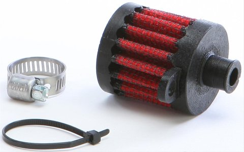UNI Filter Push-In Crankcase Breather Filters UP-123 Filter, Push-In, 0.50 in. I.D., 1.50 in. O.D., 1.50 in. Length, Each