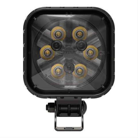 J. W. Speaker 832 LED Auxiliary Lights 1300181 Light, Work Light, LED, Flood Beam, 4 in. Square, Clear, Aluminum, 12-24 V, Each