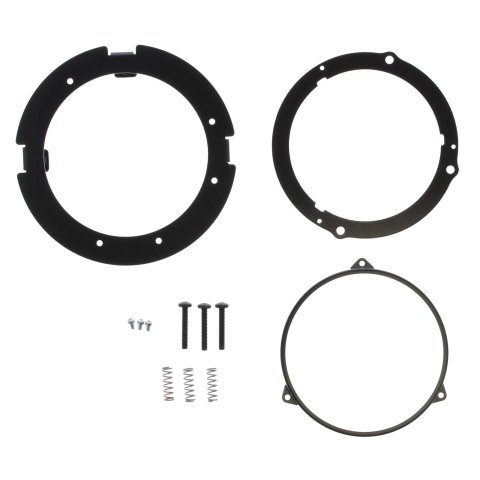 J. W. Speaker Headlight Mounting Rings 8200001 Ring, Aluminum, Black, 8630, 8631, Each