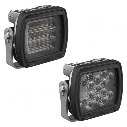 J.W. Speaker Light Bars, Pods and Fog Lights 1300591 526T 24V WrkLmp Blk, PC Trp