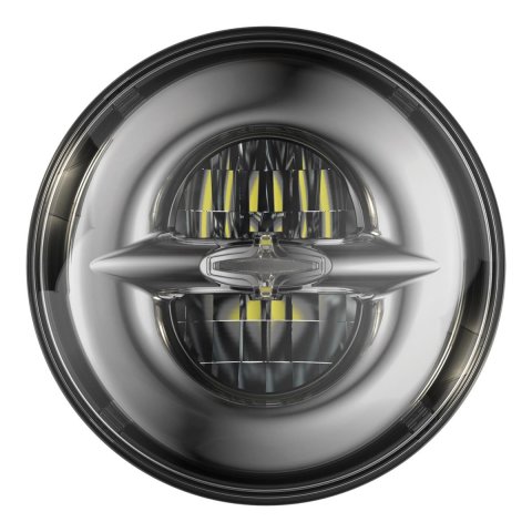 J.W. Speaker Headlight Assemblies 0555921 8720 HL DARK CHROME - JWS