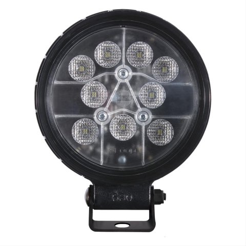 J. W. Speaker 680 XD LED Work Lights 1501661 Auxiliary Light, Light, LED, Spot Beam, 5.75 in. Round, Clear, Polycarbonate, 12-24 V, Each