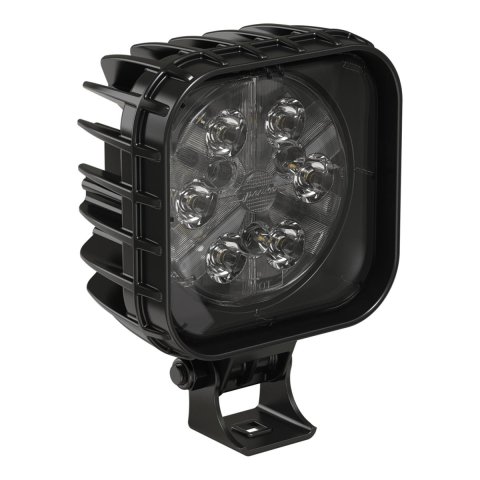 J.W. Speaker Light Bars, Pods and Fog Lights 1300611 LED Work Light, 832T 24V Worklamp Black Trap PC