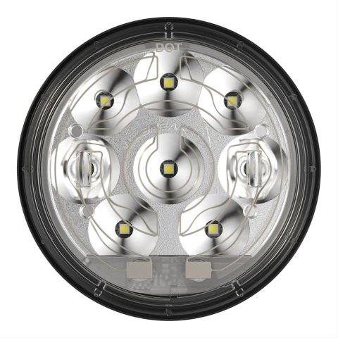 J. W. Speaker 234 DOT-Compliant SmartHeat LED Taillights 346474 Trailer Light, Backup Lamp, 4 in., Heated Clear Lens, LED, White, Includes Pigtail, Each