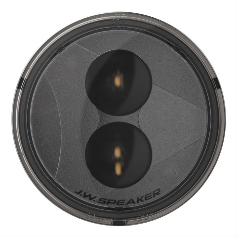 J. W. Speaker 239 J2 Series LED Turn Signals 346503 Signal Indicators, LED, Front, Round, Smoke Lens, Jeep, Pair