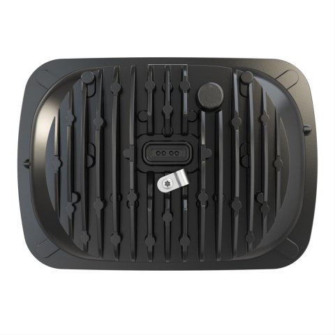 J. W. Speaker 8910 Evolution 2 LED Headlights 554481 Headlight Assemblies, Headlights, Rectangle, Clear Lens, Black Housing, Black Bezel, Each