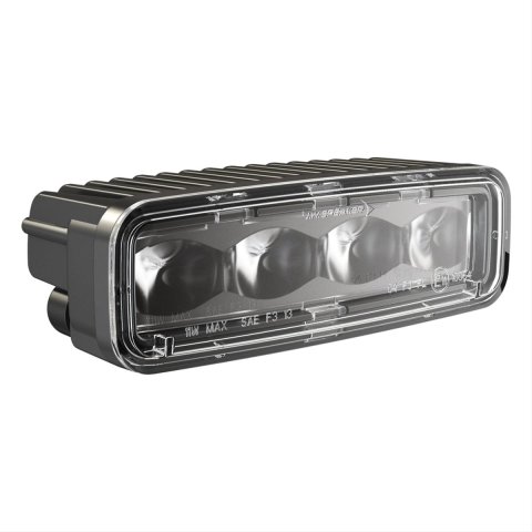 J. W. Speaker 791 LED Work Lights 1603601 Auxiliary Light, DOT/ECE Fog Light, LED, Pedestal/Pendant Mount, 6 x 2 in. Rectangular, Clear, Aluminum, 12 V, Each