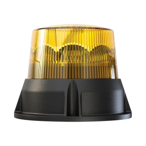 J. W. Speaker Model 406 LED Strobe Lights 646501 Light, 406, Light, Amber, Low Profile, Round, Plastic Housing, Black, 12 in. Wire Leads, Each