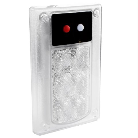 J.W. Speaker Interior Lights 442411 417-24V Red/White LED Dome Lamp