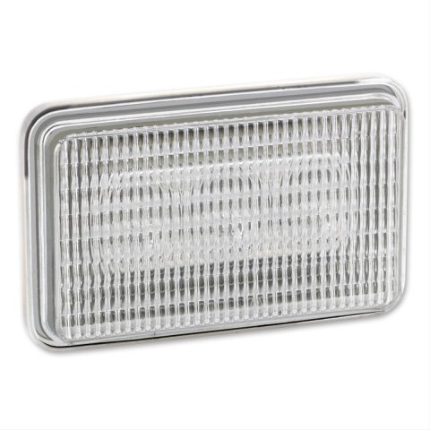 J. W. Speaker 803 LED Work Lights 553841 Auxiliary Light, Light, LED, Flood Beam, Low Profile Mount, 5 x 3 in. Rectangular, Clear, Polycarbonate, 12-48 V, Each
