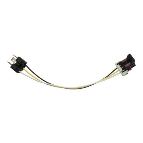 J. W. Speaker 8800 Evolution 2 Headlight Harnesses 3269601 Conversion Harnesses, 8800-EV02, 10 in. Length, Low Beam, H4, 3-wire, Black, Each