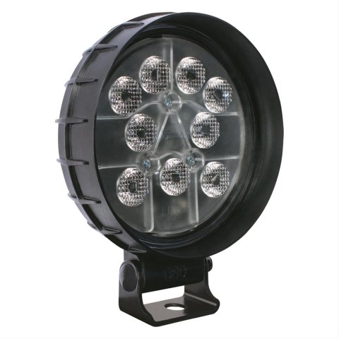 J. W. Speaker 680 XD LED Work Lights 1501641 Auxiliary Light, Light, LED, Flood Beam, 5.75 in. Round, Clear, Polycarbonate, 12-24 V, Each
