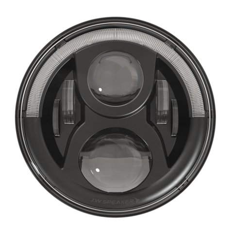 J. W. Speaker 8700 Evo 2 DOT-Compliant Dual Burn LED Headlights 556321 EVO2-H 12/24, ECE, LHT, BL