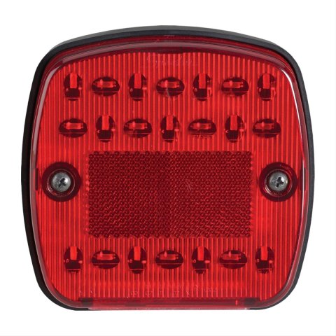 J.W. Speaker Taillight Assemblies 343141 236-12/24V ECE Stop&Tail w/Reflex & LPI