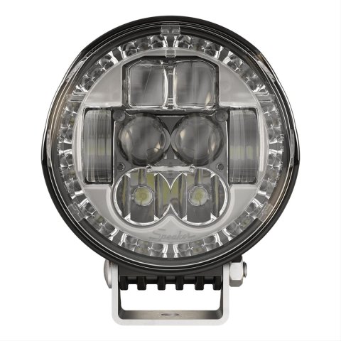 J. W. Speaker 8632 Evolution LED Headlights 551571 Headlight Assemblies, Model Evolution, LED, Clear Lens, Black Housing, 12-24 V Headlight, Each
